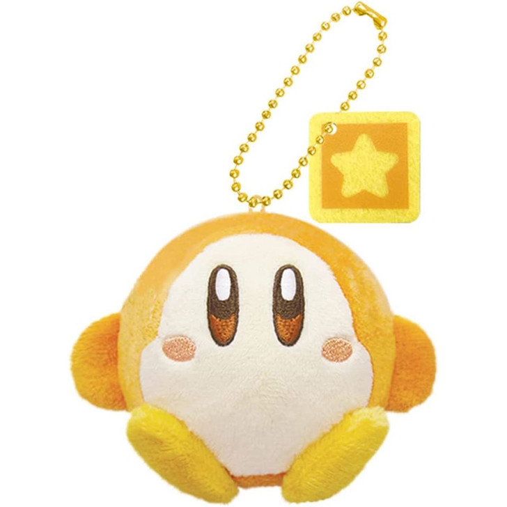 OST Mascot Keychain Kirby Waddle Dee with Star Block