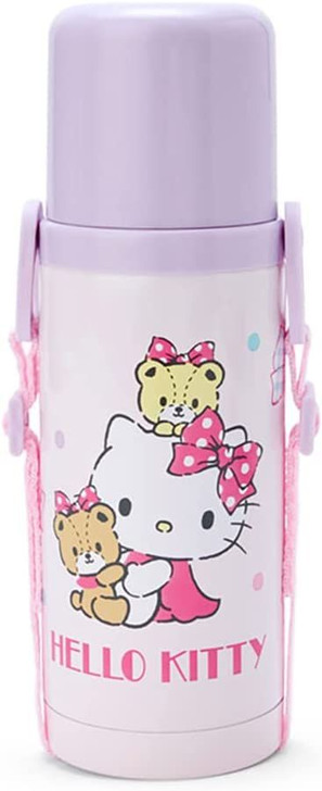 2WAY Stainless Steel Water Bottle Hello Kitty