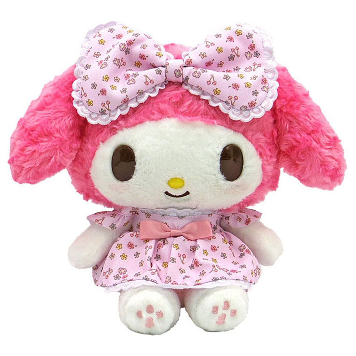 Nakajima Sanrio Plush Toy S My Melody in Flower Dress