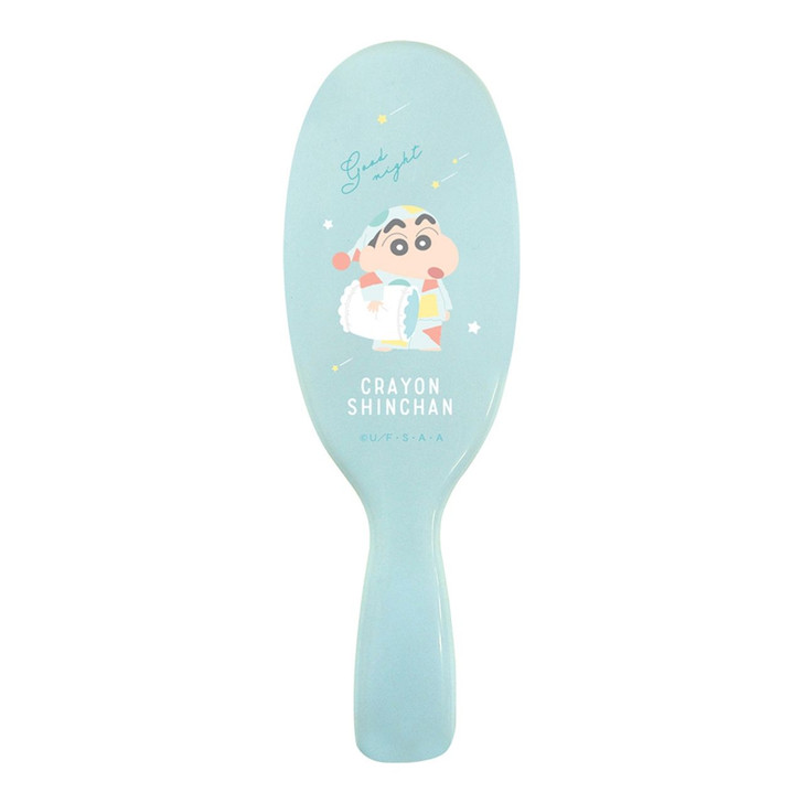 T's Factory Handle Attached Smooth Hairbrush Crayon Shin-chan Pajama