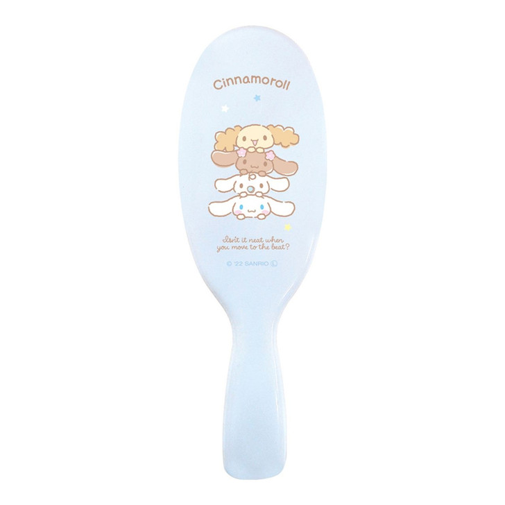 T's Factory Handle Attached Smooth Hairbrush Sanrio Cinnamoroll Friends