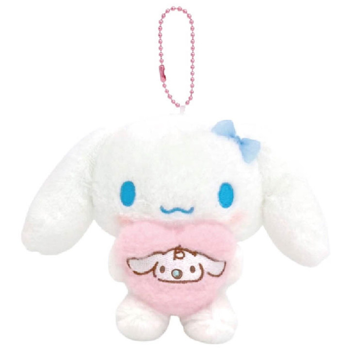 Nakajima Sanrio Plush Mascot Oshi-Heart Cinnamoroll