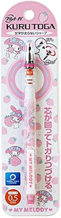 Sanrio Sanrio Mechanical Pencil Kurutoga My Melody Strawberry 0.5mm