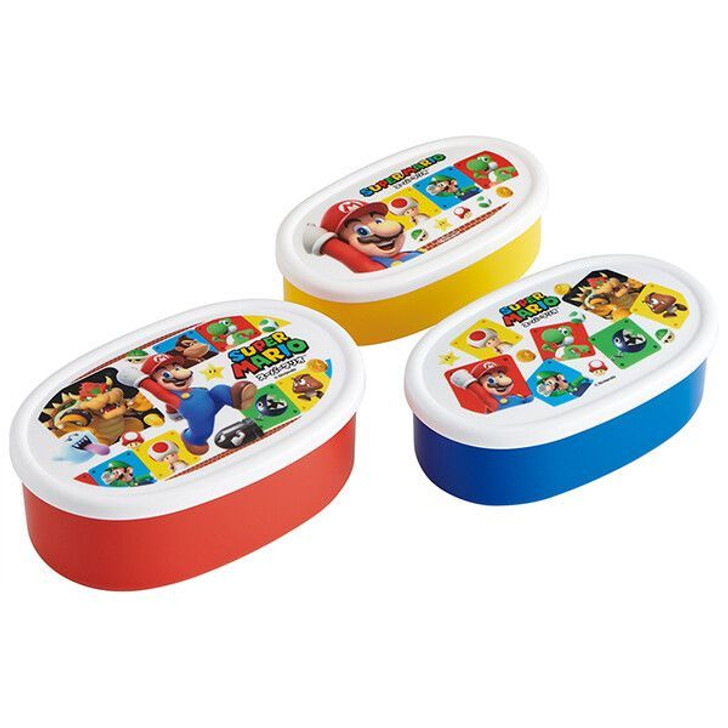 Skater Container Set of 3 Super Mario 23