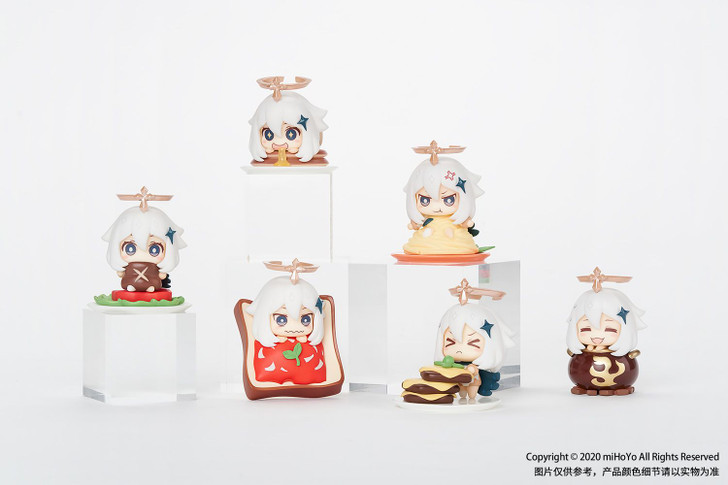 Tokyo Figure Paimon Mascot Figure Collection Paimon is Not Emergency Food 6pcs Box (Genshin Impact)