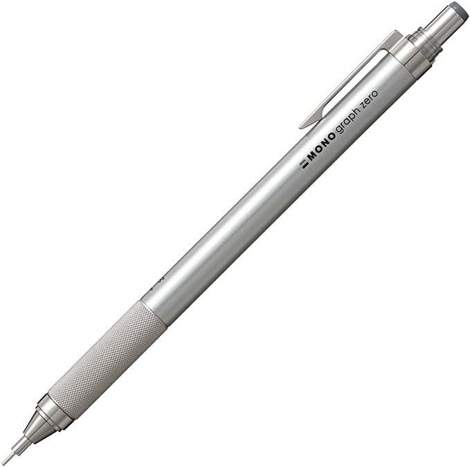 Tombow Sharp Monograph Zero Silver Pencil