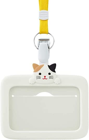 LIHIT LAB. SMARTFIT ID Card Holder Calico Cat