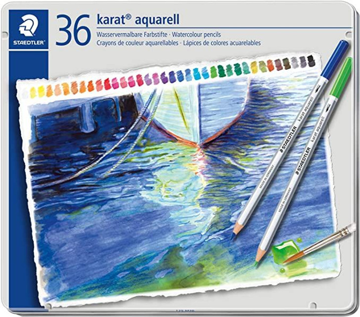 Staedtler Watercolor Pencil 36 colors STAEDTLER Karat Aquarell