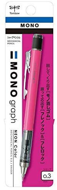 Tombow Sharp Monograph Neon Pink R3PK Pencil