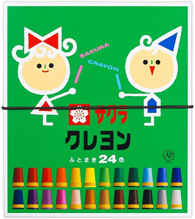 SakuraCraypas 24 Colors of Crayons