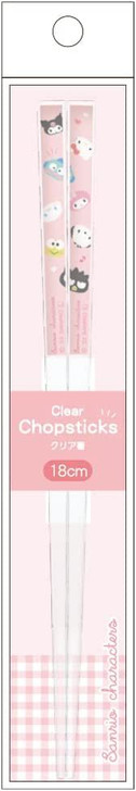 T's Factory Sanrio 18cm Chopsticks Sanrio Characters Pink