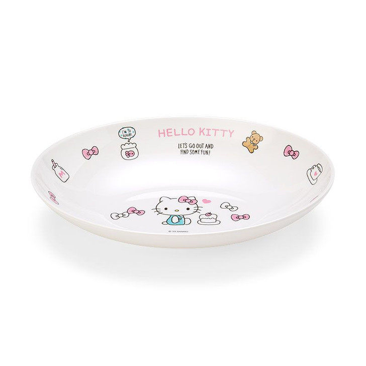 Sanrio Hello Kitty Melamine Curry & Pasta Dish