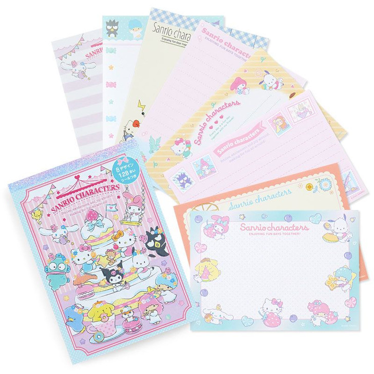 Sanrio 8 Design Memo Pad