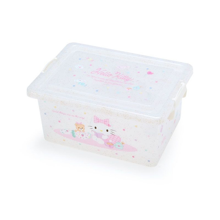 Sanrio Storage Box with lid S Hello Kitty