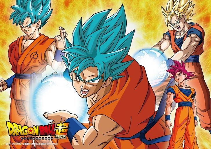 Beverly Jigsaw Puzzle 100-004 Dragon Ball Super Evolution Goku (100 L-Pieces) (4977524890041)