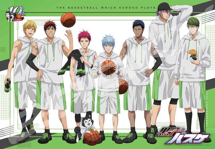 Ensky Jigsaw Puzzle Kuroko's Basketball 10th Anniversary (1000 Pieces)