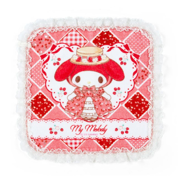 Sanrio Mini Towel with Lace My Melody (Red Melo)