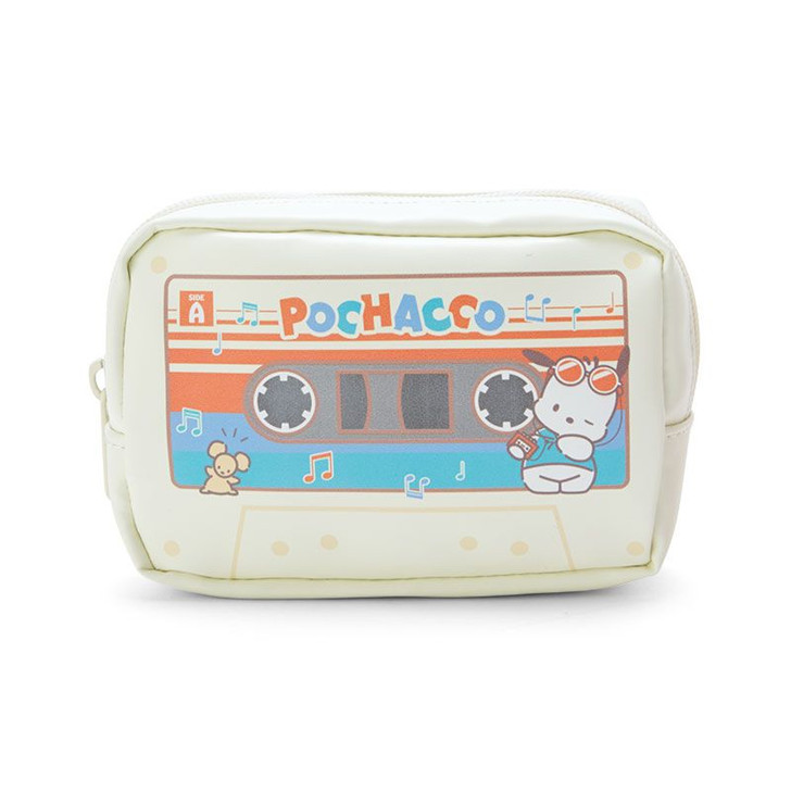 Sanrio Pochacco Sweets & Cassette Style Pouch (Retro Home Appliance Parody)