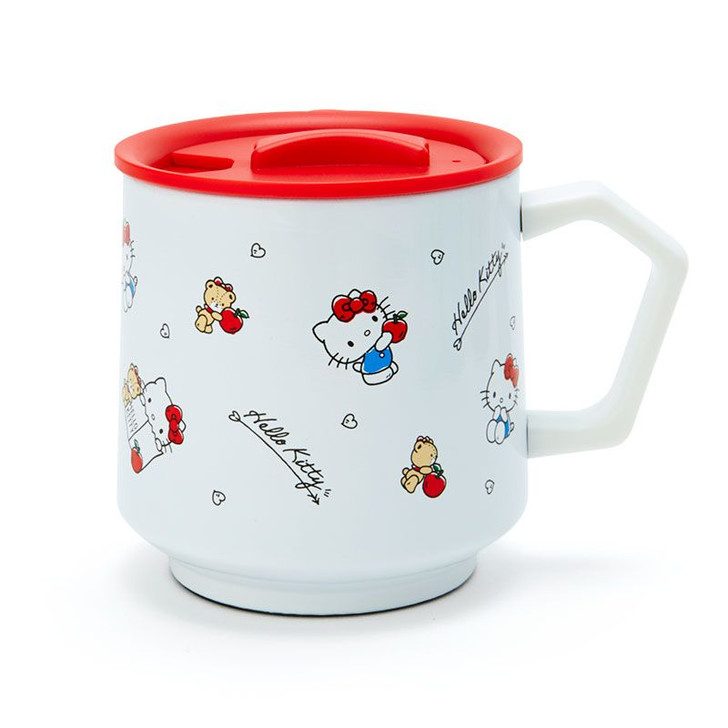 Sanrio Stainless Steel Tumbler Cup with Lid Hello Kitty