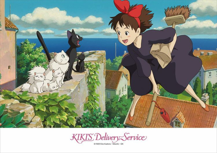 Ensky 108-604 Jigsaw Puzzle Studio Ghibli Kiki's Delivery Service I Love the Town of Koriko! (108 Pieces)