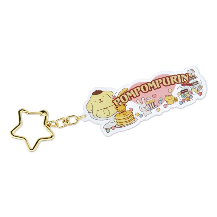 Sanrio Acrylic Keychain Pom Pom Purin Name