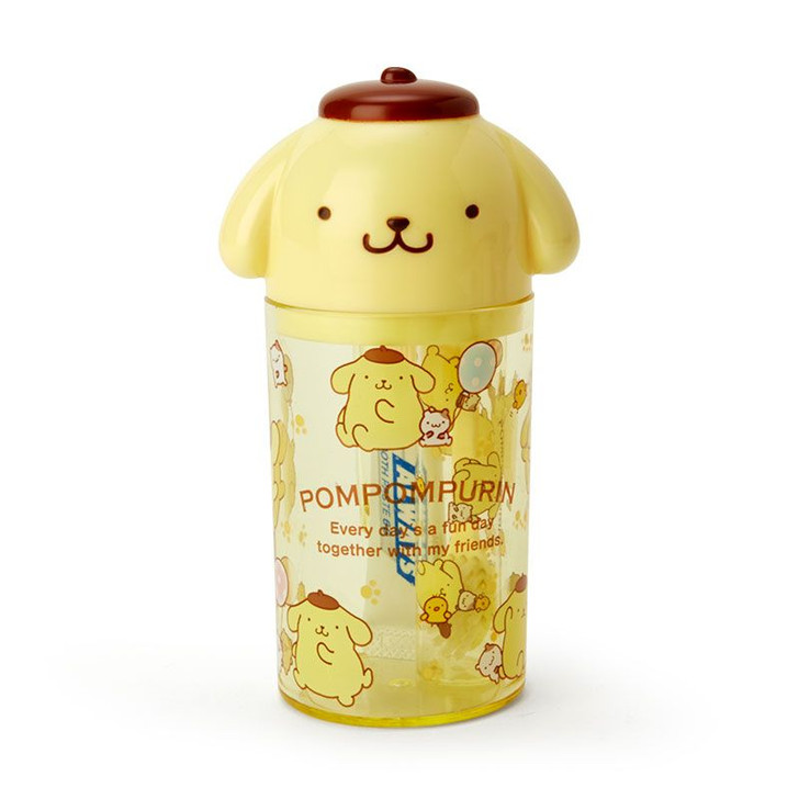 Pom Pom Purin Toothbrush Set with Cup