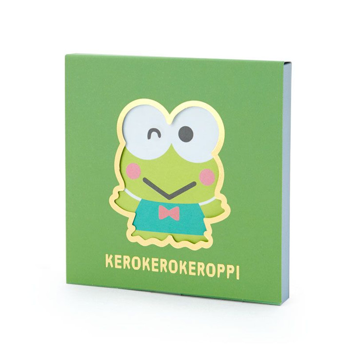 Sanrio Square Memo Pad Kero Kero Keroppi