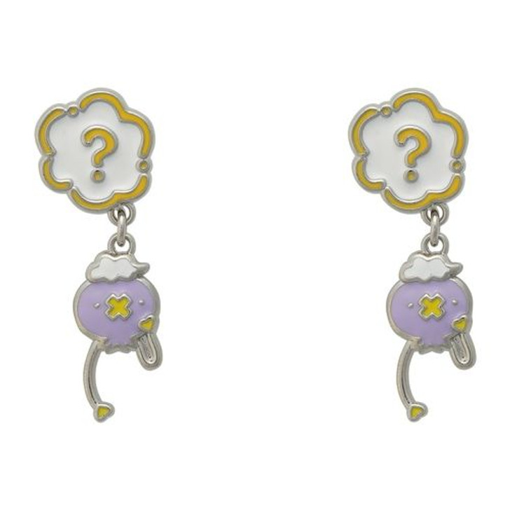 Pokemon Center Original Earrings Dowasure Drifloon