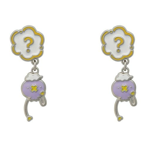 Pokemon Center Original Clip-On Earrings DOWASURE Drifloon