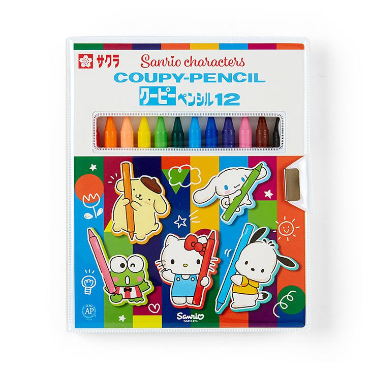 Sanrio 12 Coupy Pencils
