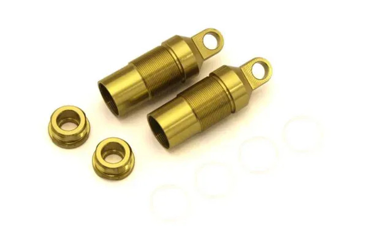 Kyosho OTW128-01B Front Shock Case (Gold/OPTIMA)