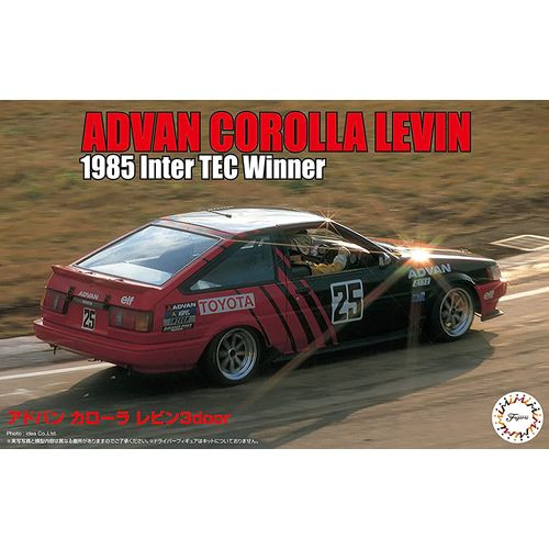 Fujimi Inch Up 1/24 Advan Corolla Levin 3door Plastic Model