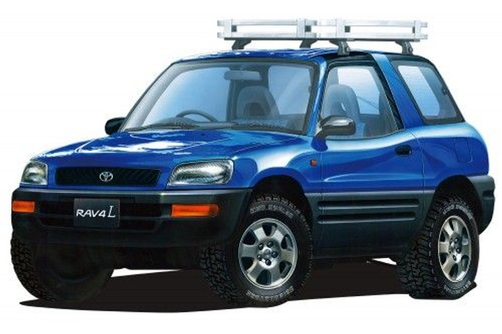 アオシマ1/24トヨタ RAV4 L 完成品 1/24 トヨタ SXA10 RAV4 '94｜株式会社 青島文化教材社