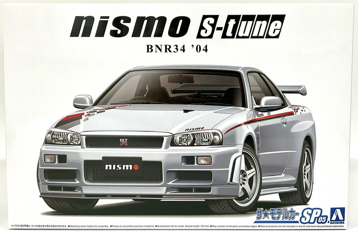 The Model Car 1/24 NISSAN BNR34 Skyline GT-R NISMO S-TUNE '04