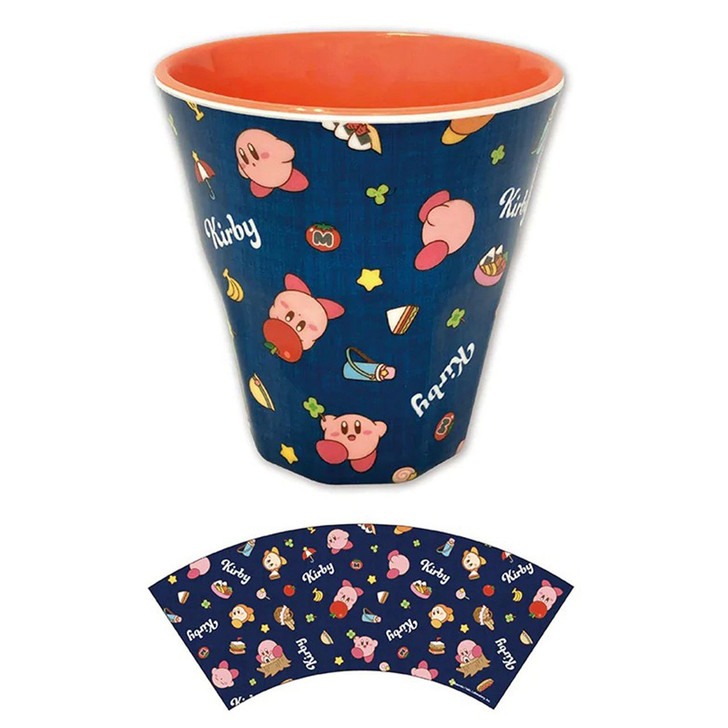 SK JAPAN Melamine Cup Kirby from the Stars Comic Panic Denim