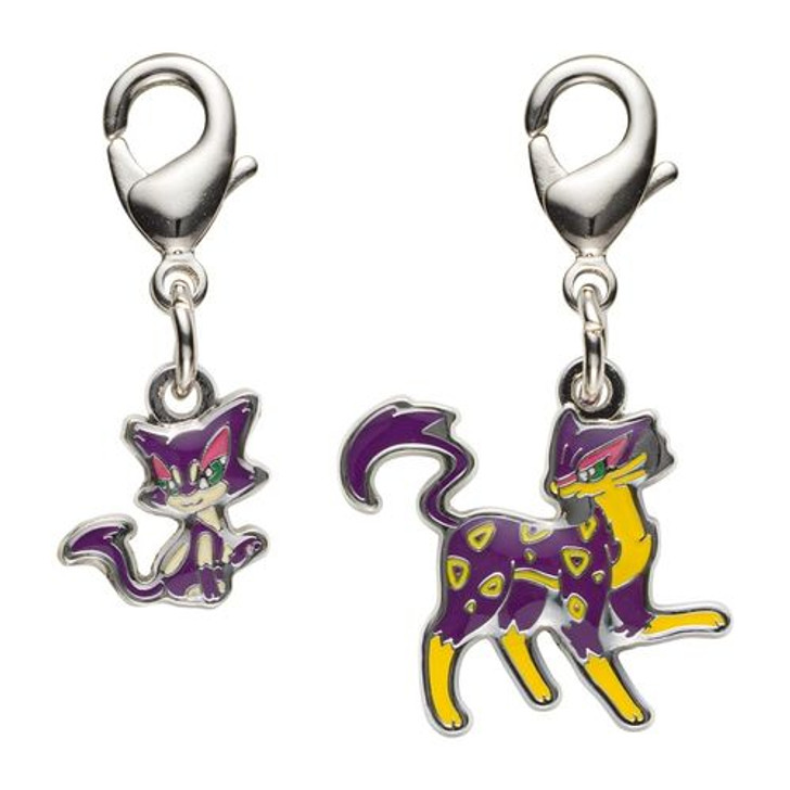 Pokemon Center Original Metal Keychain Series - Purrloin 509-510