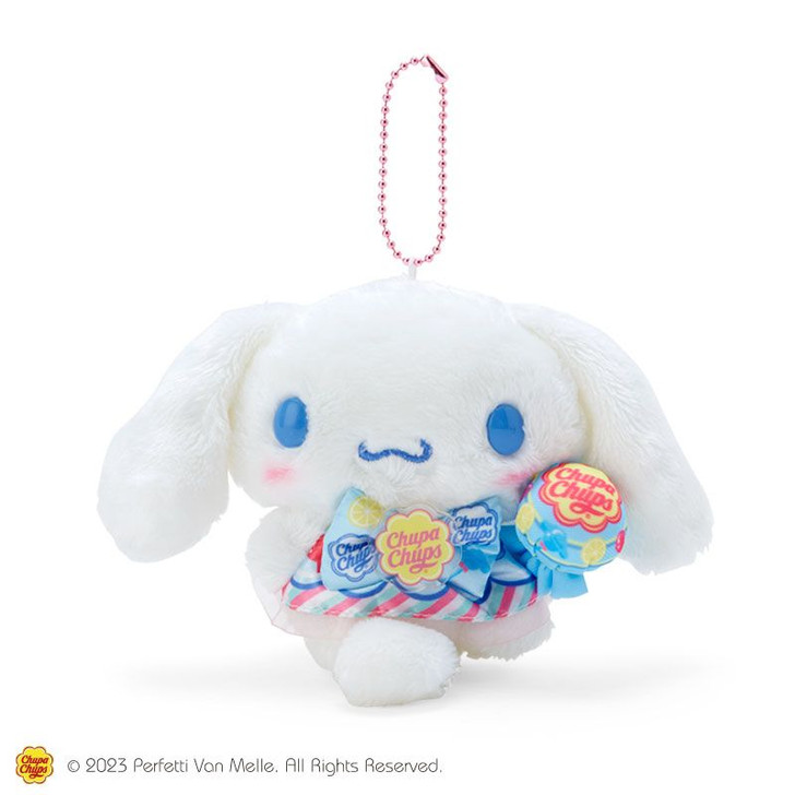 Sanrio Mascot Holder Cinnamoroll (Chupa Chaps Collaboration Design)