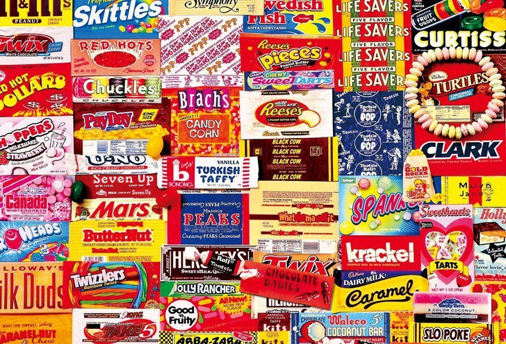Beverly Jigsaw Puzzle 31-436 Vintage Art Candy & Chocolate (1000 Pieces) (4977524314363)