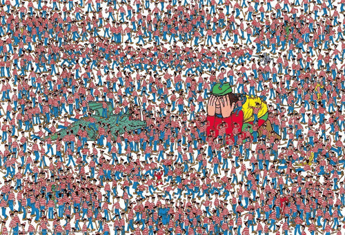 Beverly Jigsaw Puzzle 31-446 Where's Wally? (1000 Pieces) (4977524314462)