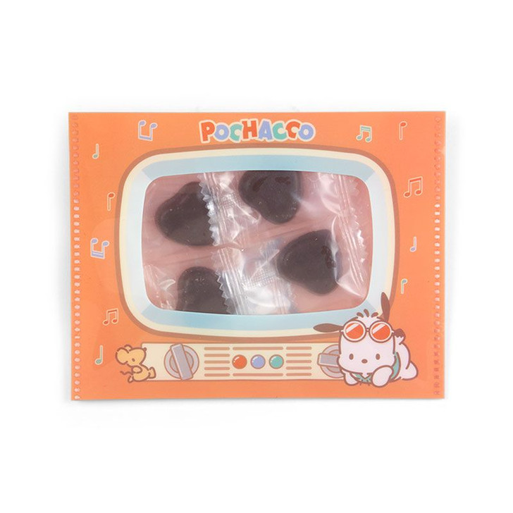 Sanrio Sweets & TV Style Flat Case Pochacco (Retro Home Appliance Parody)
