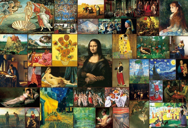 Beverly Jigsaw Puzzle 31-453 Famous Picture Selection (1000 Pieces) (4977524314530)