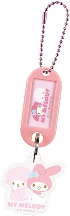 Sanrio Name Tag Key Holder My Melody