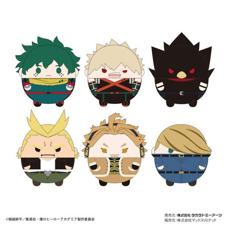 Max Limited My Hero Academia Fuwakororin Plush Vol.6 6pcs Complete Box