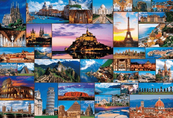 Beverly Jigsaw Puzzle 31-464 World Heritage Collection (1000 Pieces) (4977524314646)