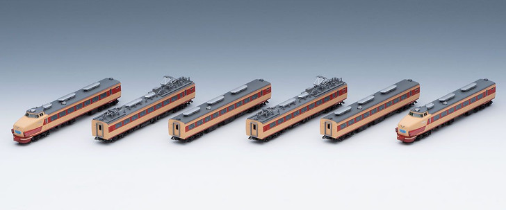 Tomix 98825 JNR Series 485 Limited Express Train 'Hitachi' 6 Cars Set (N scale)