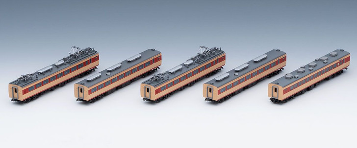 Tomix 98826 JNR Series 485 Limited Express Train 'Hitachi' 5 Cars Add-on Set (N scale)