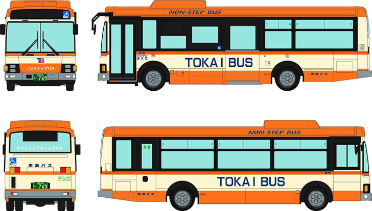 Tomytec Bus Collection JH048 Tokai Bus (HO scale)