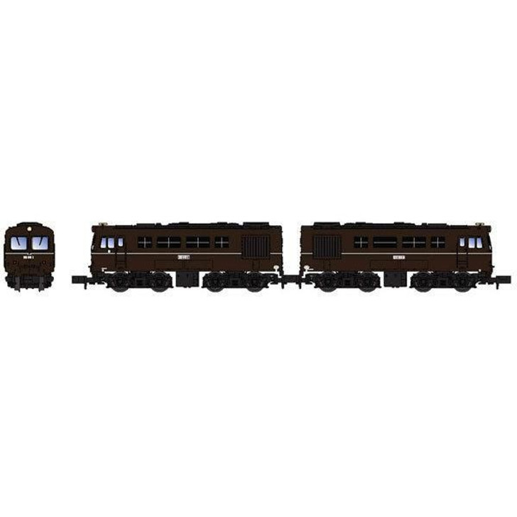 Microace A8905 DD50-1 + DD50-3 Grape Color Toyama Locomotive Depot 2 Cars Set (N Scale)