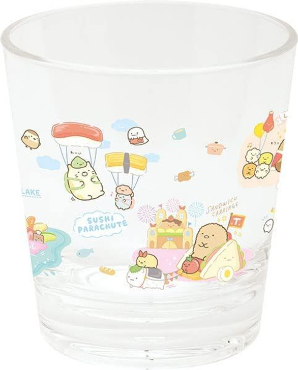 San-x Acrylic Cup Sumikko Gurashi Food Park