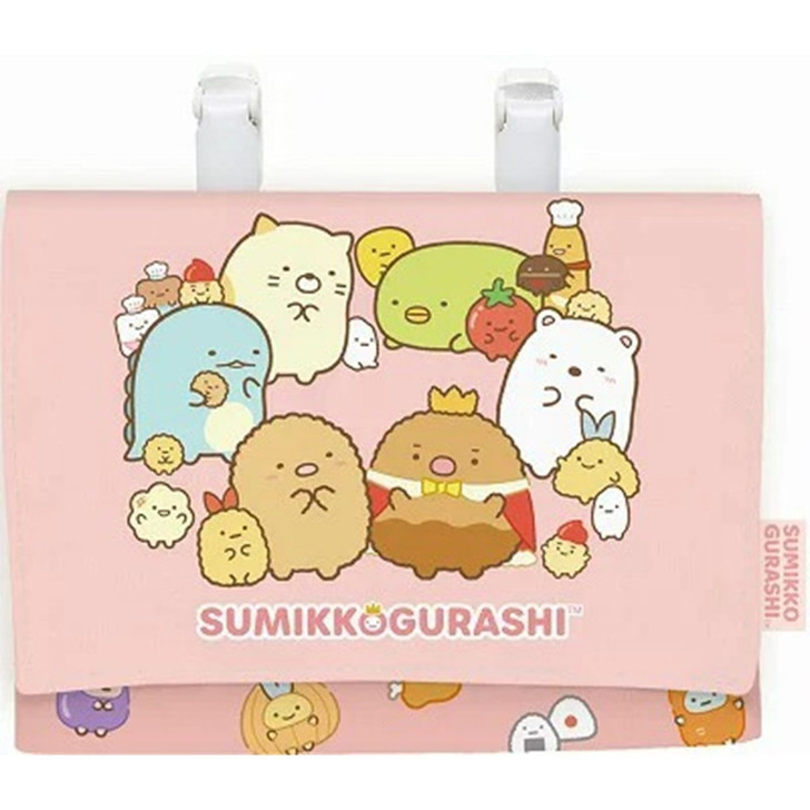 San-x Pocket Pouch Sumikko Gurashi Kingdom of Foods Pink